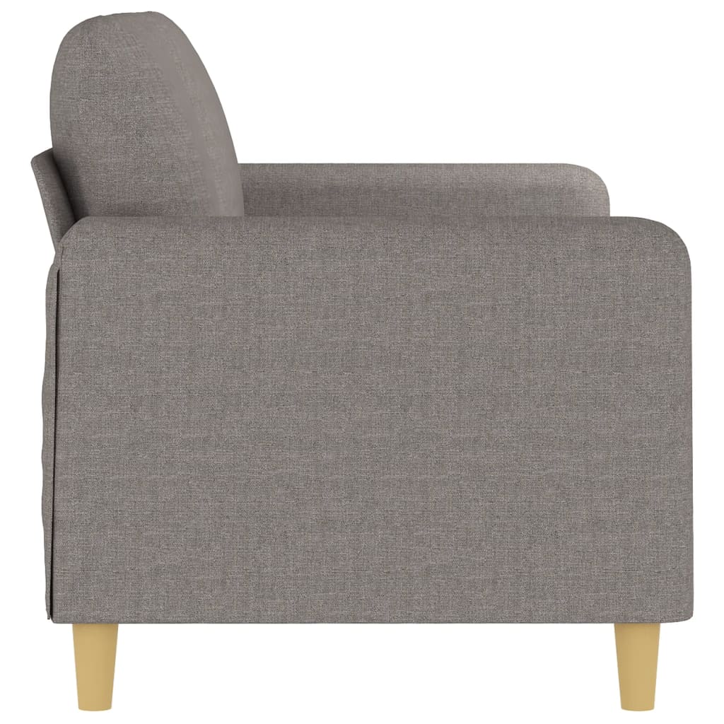 Tweezitsbank 140 cm stof taupe