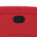 Sta-op-stoel kunstleer rood