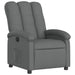 Relaxfauteuil Donkergrijze Stof 1