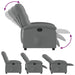 Relaxfauteuil Donkergrijze Stof 1