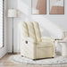 Relaxfauteuil Crème Stof