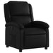 Relaxfauteuil zwart kunstleer
