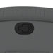 Relaxfauteuil grijs kunstleer