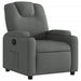 Relaxfauteuil Donkergrijze Stof 1