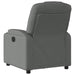 Relaxfauteuil Donkergrijze Stof 1