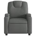 Relaxfauteuil Donkergrijze Stof 1