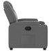 Relaxfauteuil Donkergrijze Stof 1