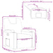 Relaxfauteuil grijs kunstleer