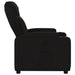 Relaxfauteuil Zwarte Stof