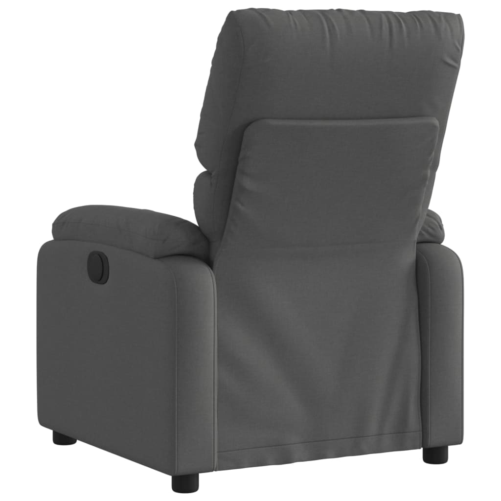 Relaxfauteuil Donkergrijze Stof 1