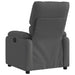 Relaxfauteuil Donkergrijze Stof 1