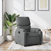 Relaxfauteuil Donkergrijze Stof 1