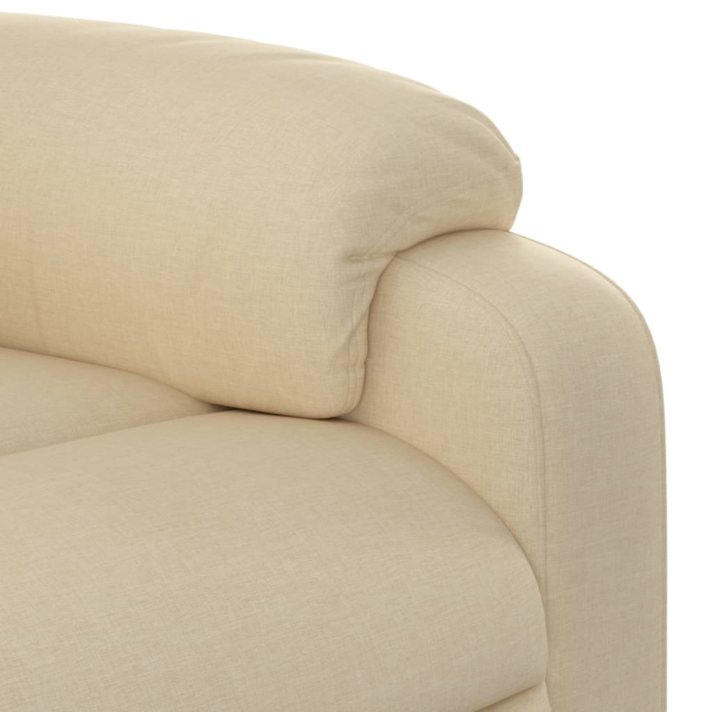 Relaxfauteuil Crème Stof