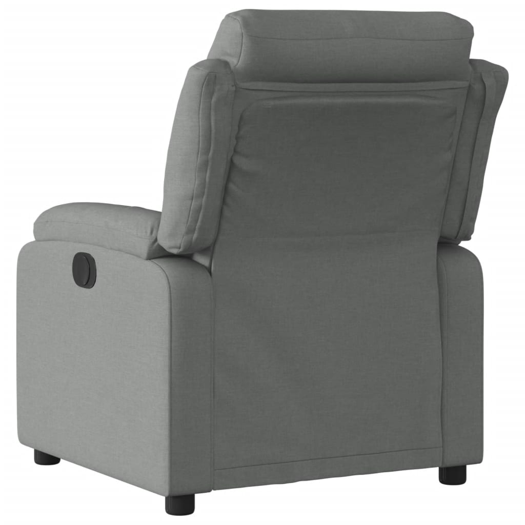 Relaxfauteuil Donkergrijze Stof 1