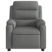Relaxfauteuil Donkergrijze Stof 1