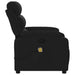 Massagestoel met zwarte stof