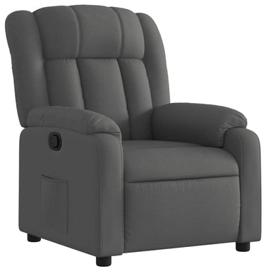 Relaxfauteuil Donkergrijze Stof 1