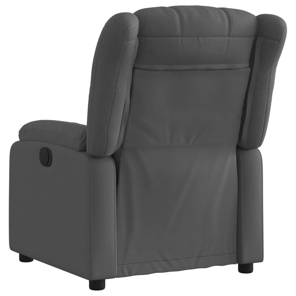 Relaxfauteuil Donkergrijze Stof 1