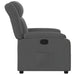 Relaxfauteuil Donkergrijze Stof 1