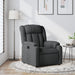 Relaxfauteuil Donkergrijze Stof 1