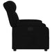 Relaxfauteuil Zwarte Stof