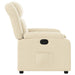 Relaxfauteuil Crème Stof