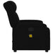 Massagestoel met zwarte stof