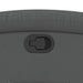 Relaxfauteuil donkergrijze stof