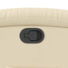 Relaxfauteuil crème stof