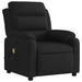 Massagestoel met zwarte stof