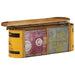 Opbergbank / dressoir 120x30x40 cm massief gerecycled hout
