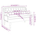 Bank met rugleuning zwart 119,5x64,5x75 cm fluweel