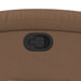 Fauteuil verstelbaar stof bruin