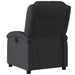 Relaxfauteuil Zwart Echt Leer