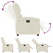 Relaxfauteuil Crème Fluweel