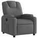 Relaxfauteuil Donkergrijze Stof 1