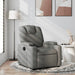 Relaxfauteuil Donkergrijze Stof 1