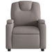 Massagestoel verstelbaar stof taupe