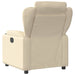 Relaxfauteuil Crème Stof