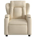 Relaxfauteuil Crème Stof