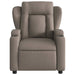 Massagestoel Taupe Stof