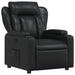 Relaxfauteuil Zwart Kunstleer
