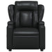 Relaxfauteuil Zwart Kunstleer