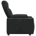 Relaxfauteuil Zwart Kunstleer