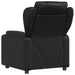 Relaxfauteuil Zwart Kunstleer