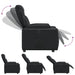 Relaxfauteuil Zwart Kunstleer