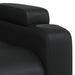Relaxfauteuil Zwart Kunstleer