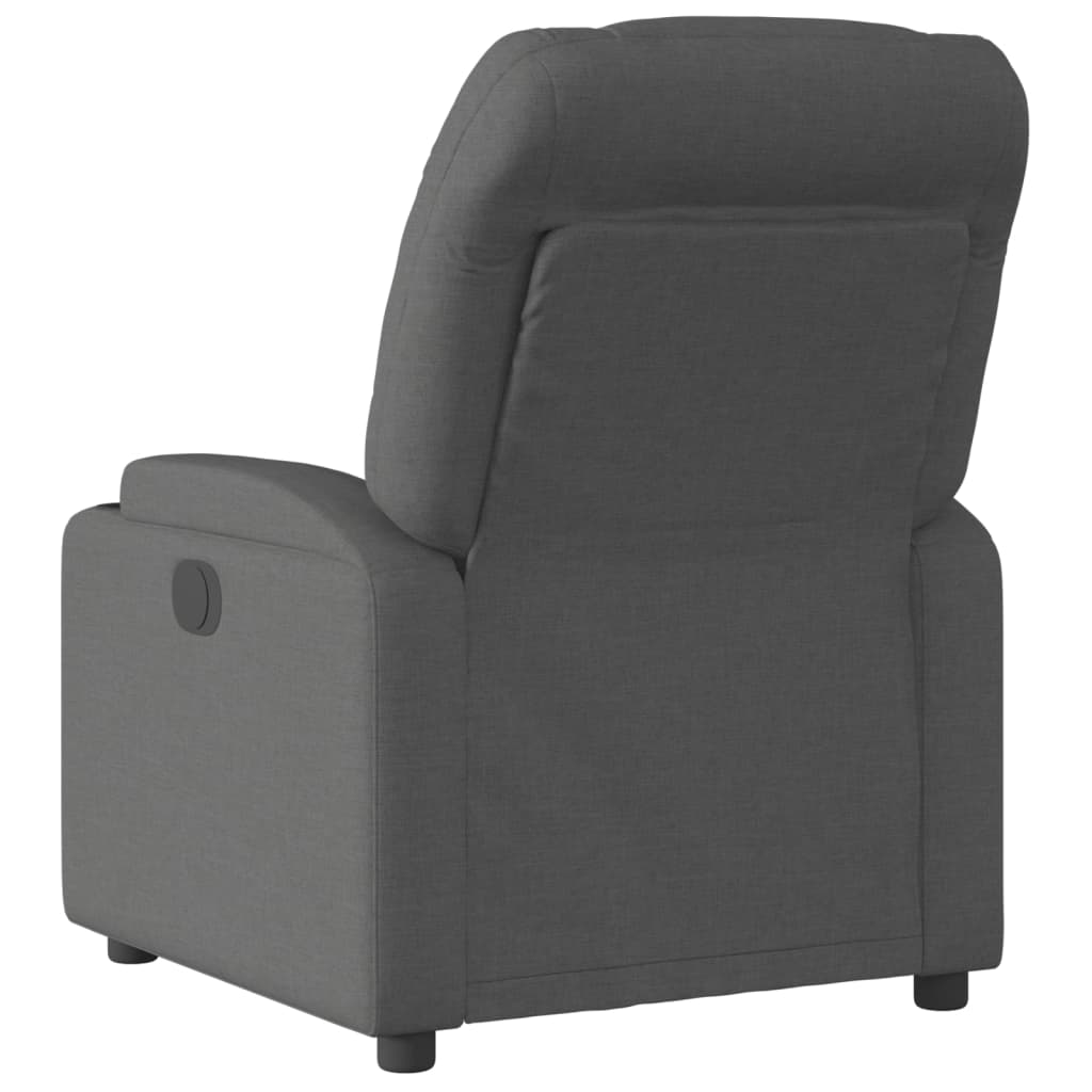 Relaxfauteuil Donkergrijze Stof 1