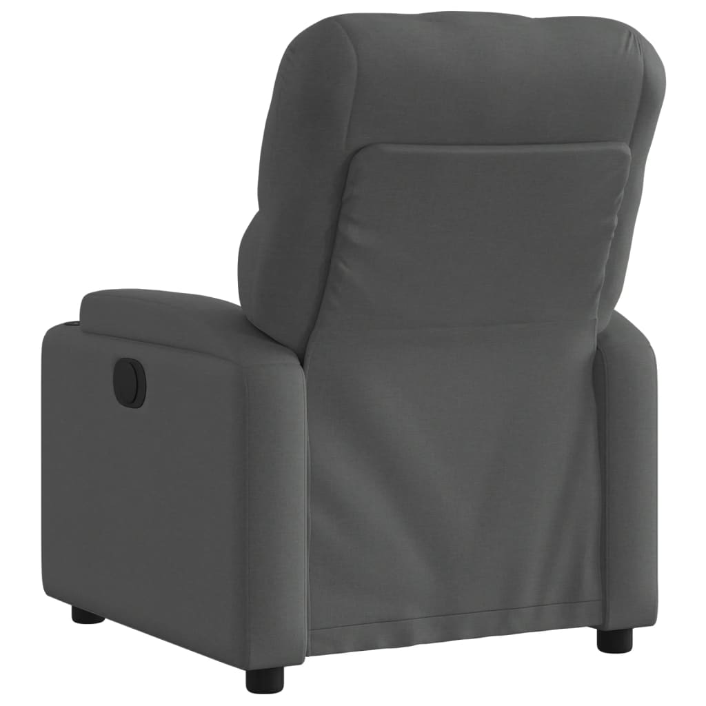 Relaxfauteuil Donkergrijze Stof 1