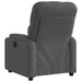 Relaxfauteuil Donkergrijze Stof 1